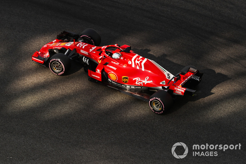 3. Sebastian Vettel, Ferrari SF71H
