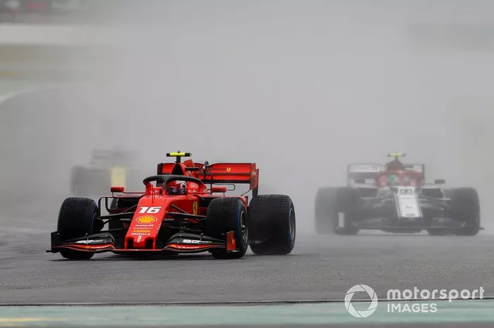 Charles Leclerc, Ferrari SF90 (não terminou)