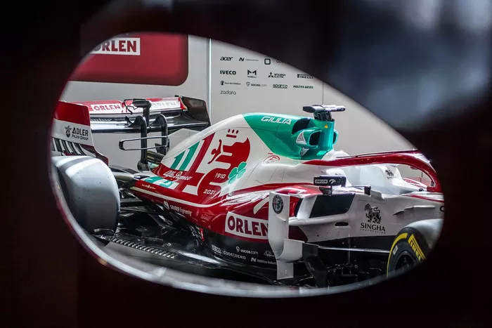 Alfa Romeo C41 livery Italiaanse GP
