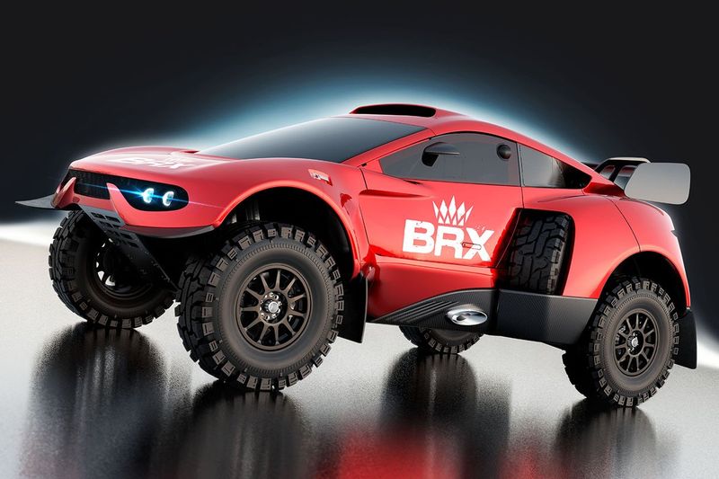 El BRX Hunter T1+ del Bahrain Raid Xtreme para el Dakar 2022