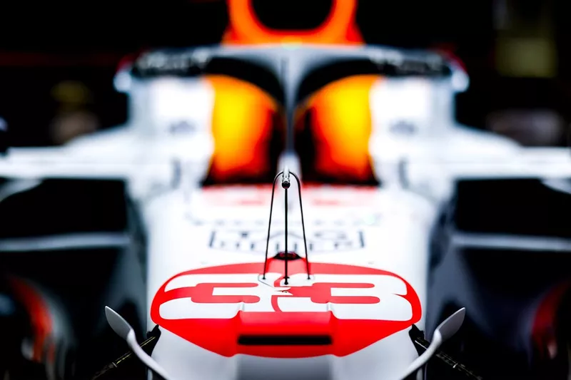 Red Bull Racing RB16B white livery 
