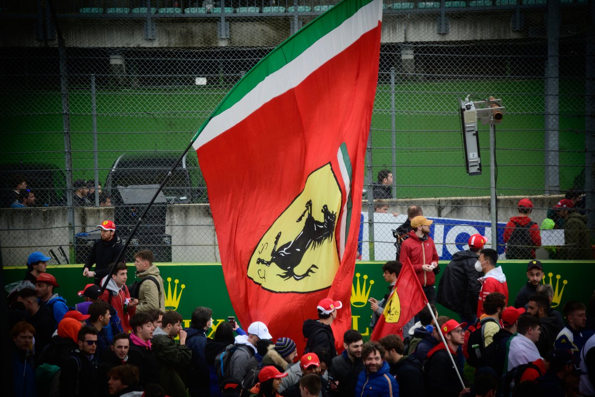 The tifosi was out in full force at Imola for the first time since fans were permitted at F1 races