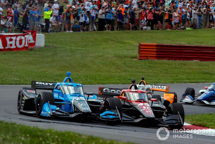 Christian Rasmussen, Ed Carpenter Racing Chevrolet, Christian Lundgaard, Rahal Letterman Lanigan Racing Honda