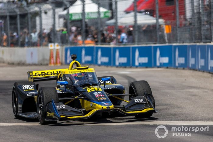 #26: Colton Herta, Andretti Autosport con Curb-Agajanian Honda