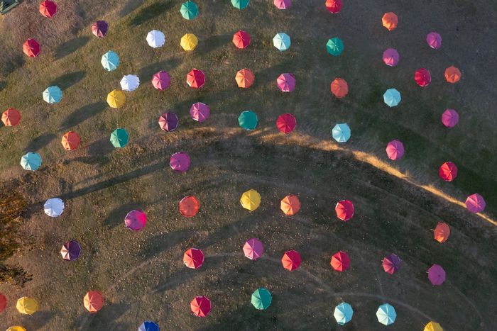 Guarda-sóis no Velocitta