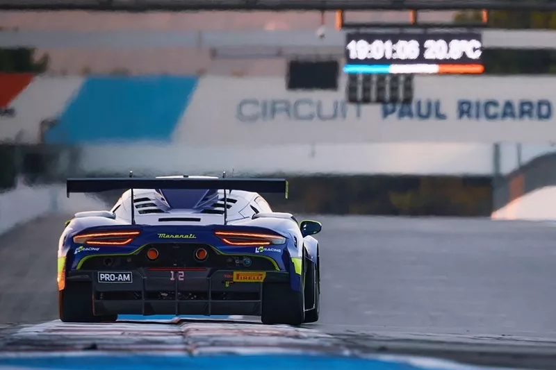 #12 LP Racing, Maserati GT2: Leonardo Gorini, Luca Pirri
