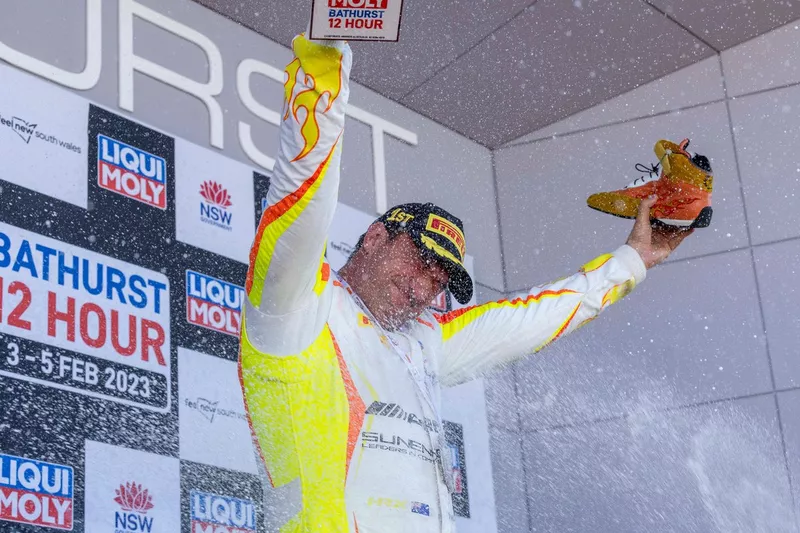 Winner #75 Sun Energy 1 Mercedes-AMG GT3: Kenny Habul