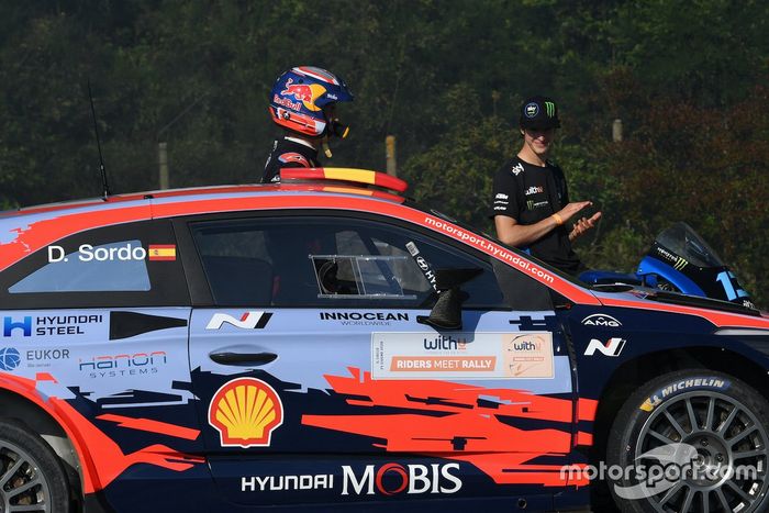 Celestino Vietti, Sky Racing Team VR46, Dani Sordo, Hyundai I20 Coupe WRC