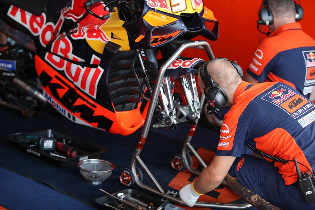 Szczegóły motocykla Red Bull KTM Factory Racing