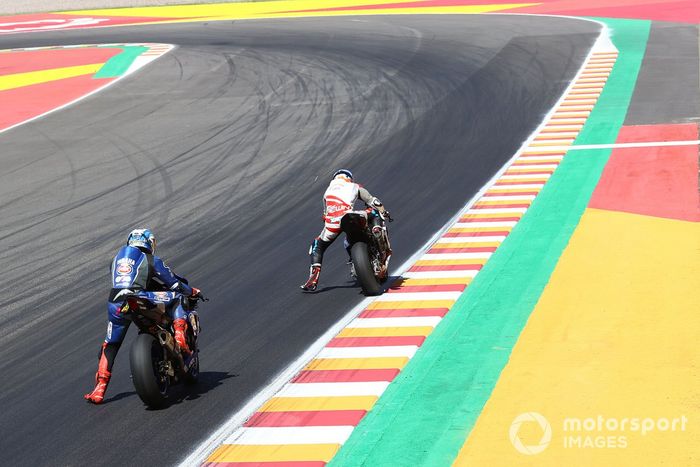 Leandro Mercado, MIE Racing Honda Team, Kohta Nozane, GRT Yamaha WorldSBK Team
