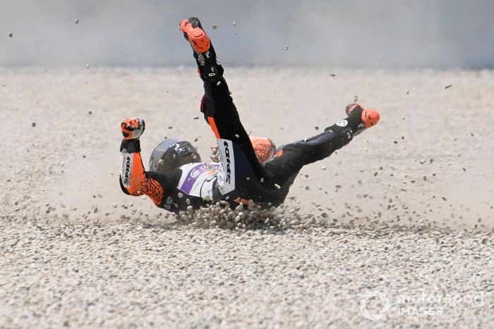 Caída de Aron Canet, Aspar Team