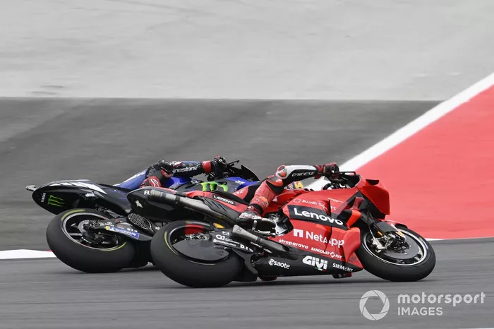 Jack Miller, Ducati Team, Fabio Quartararo, Yamaha Factory Racing