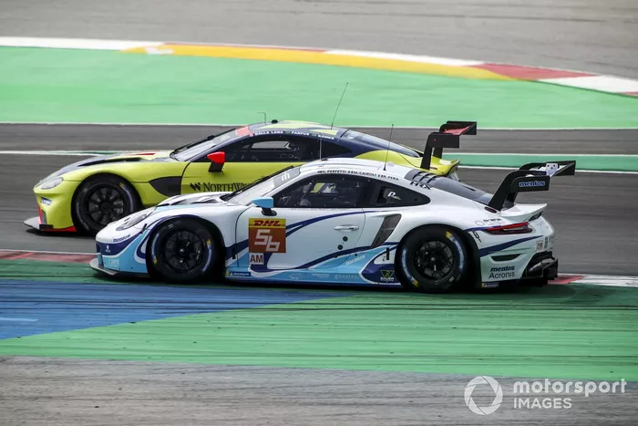 #56 Team Project 1 Porsche 911 RSR - 19: Egidio Perfetti, Matteo Cairoli, Riccardo Pera 