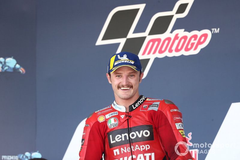 Podio: Ganador de la carrera Jack Miller, Ducati Team