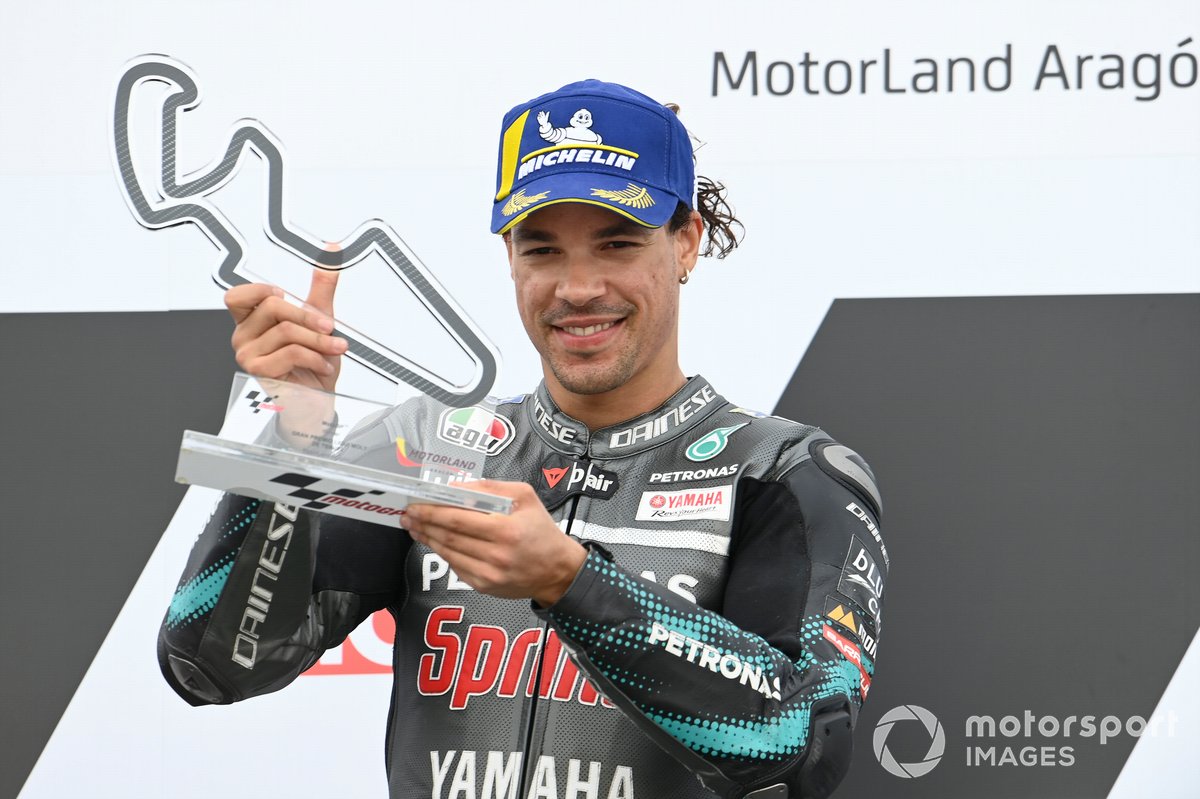 Podio: Franco Morbidelli, Petronas Yamaha SRT