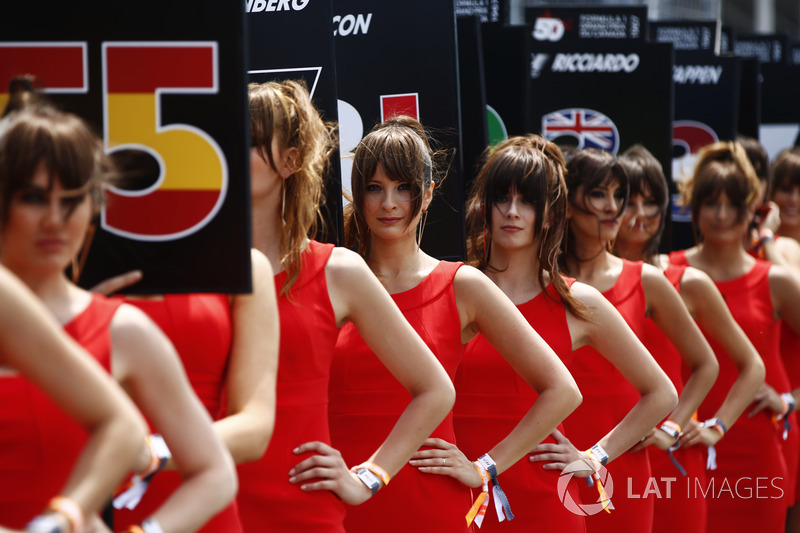 Chicas de la parrilla