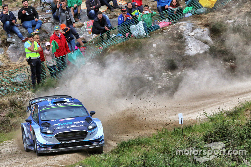 Отт Тянак и Мартин Ярвеоя, Ford Fiesta WRC
