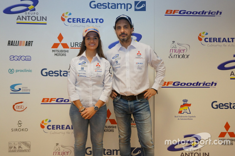 Cristina Gutiérrez, Pedro López, Mitsubishi