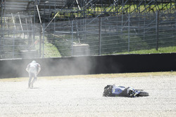 Chute de Maverick Viñales, Yamaha Factory Racing