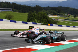 Валттері Боттас, Mercedes AMG F1 W08, Серхіо Перес, Sahara Force India F1 VJM10