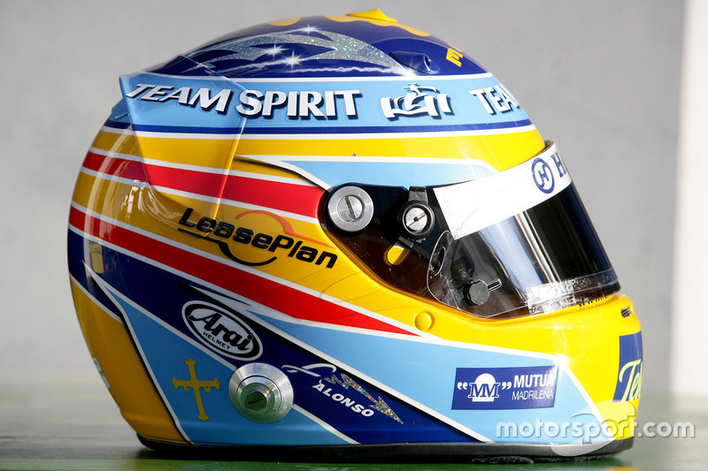 Casco de Fernando Alonso, Renault