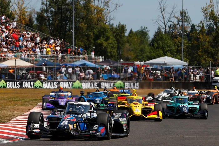 Felix Rosenqvist, Meyer Shank with Curb-Agajanian
