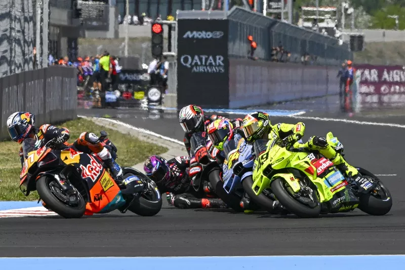 Jorge Martin, Aprilia Racing Team, Raúl Fernández, Trackhouse Racing, Fermín Aldeguer, Gresini Racing, Marco Bezzecchi, Aprilia Racing