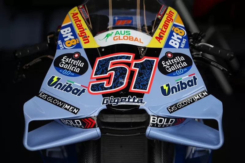 Detalle de la moto Ducati