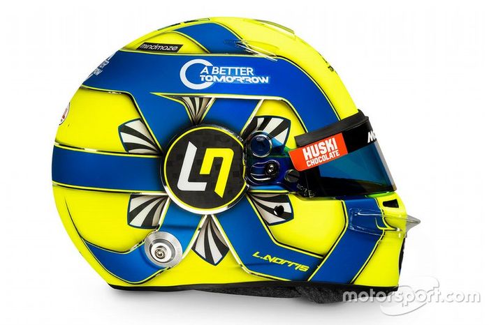 Capacete de Lando Norris