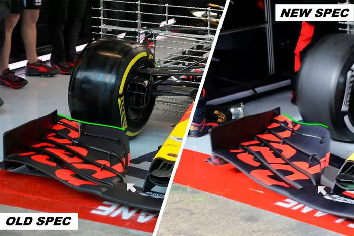Red Bull Racing RB16 front wing