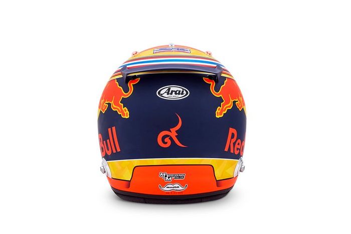 El casco de Alexander Albon para 2020