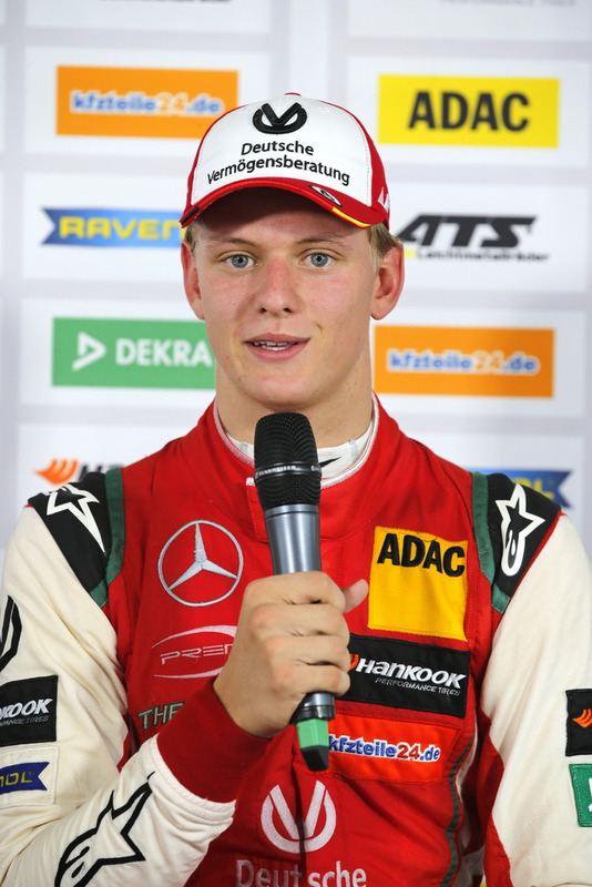 Conférence de presse, Mick Schumacher, PREMA Theodore Racing Dallara F317 - Mercedes-Benz