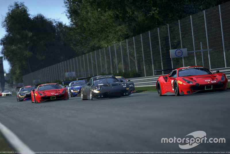 Imagen del desarrollo del Assetto Corsa Competizione