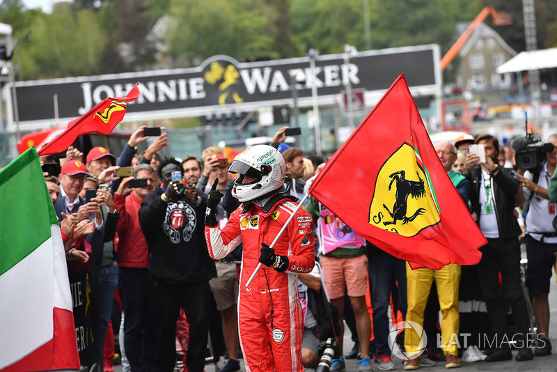 Sebastian Vettel győzelme a Belga Nagydíjon - F1 2018