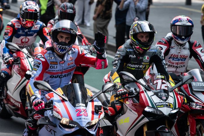 Parada de MotoGP en Jakarta
