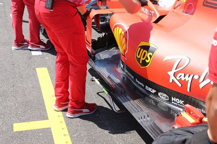 Detalle del piso Ferrari SF90