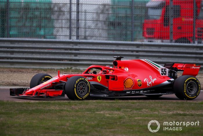 Carlos Sainz Jr., Ferrari SF71H
