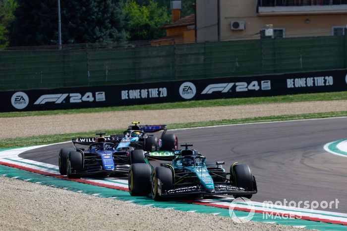 Lance Stroll, Aston Martin AMR24, Alex Albon, Williams FW46, Pierre Gasly, Alpine A524