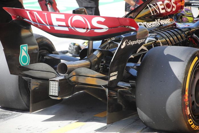 Mercedes F1 W15 detalle