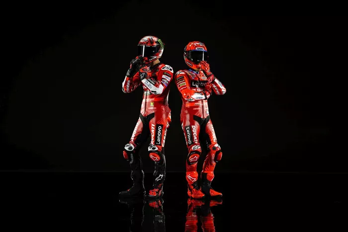 Francesco Bagnaia, Ducati Team, Marc Marquez, Ducati Team