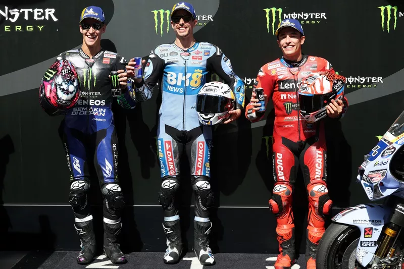 Alex Marquez, Gresini Racing, Marc Marquez, Ducati Team, Fabio Quartararo, Yamaha Factory Racing