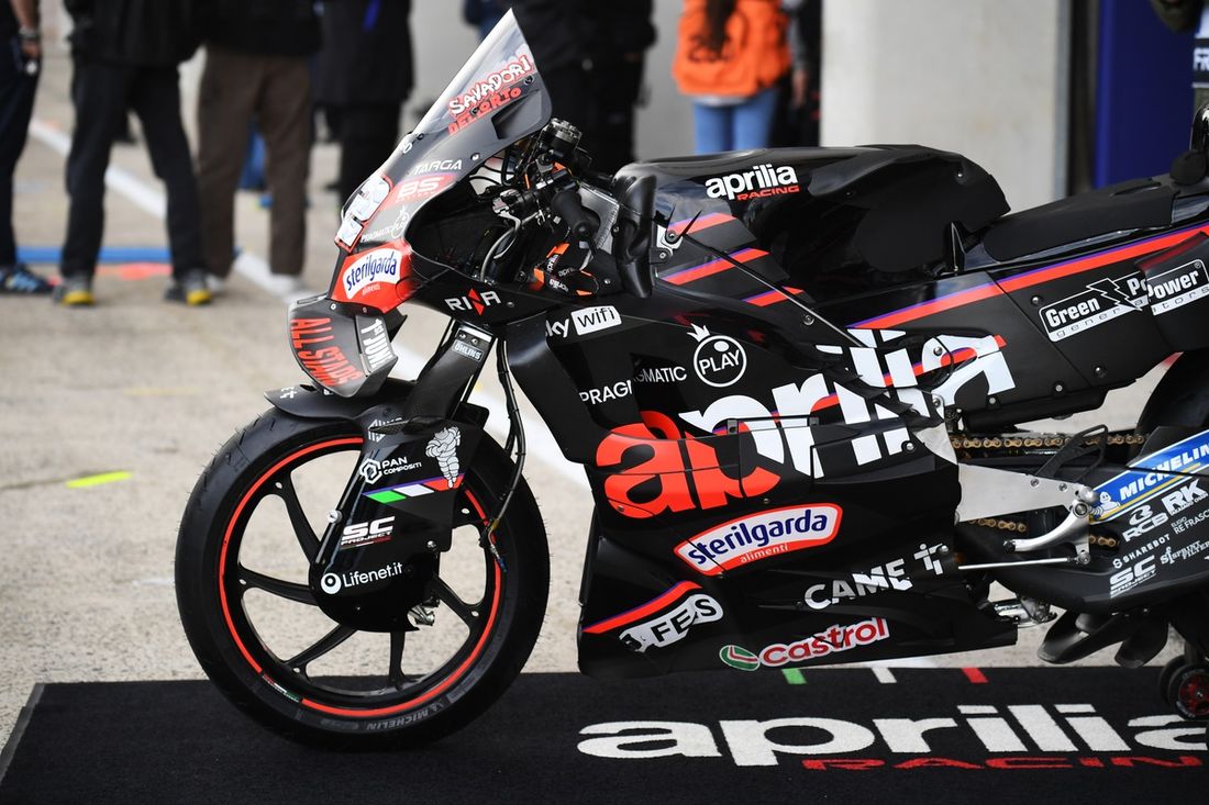 Aprilia Racing detail
