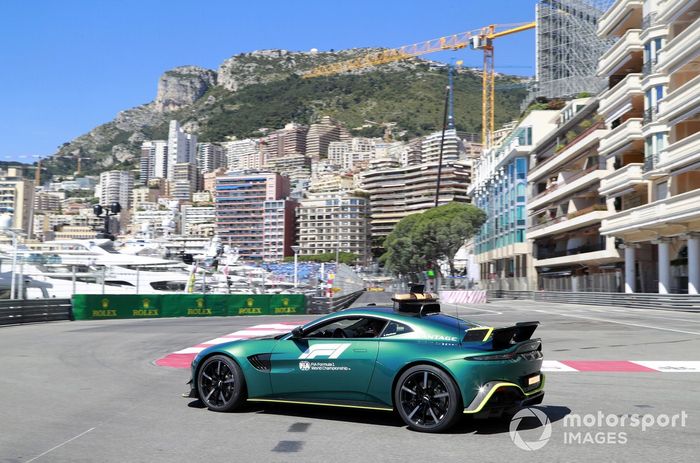 El Safety Car en la pista