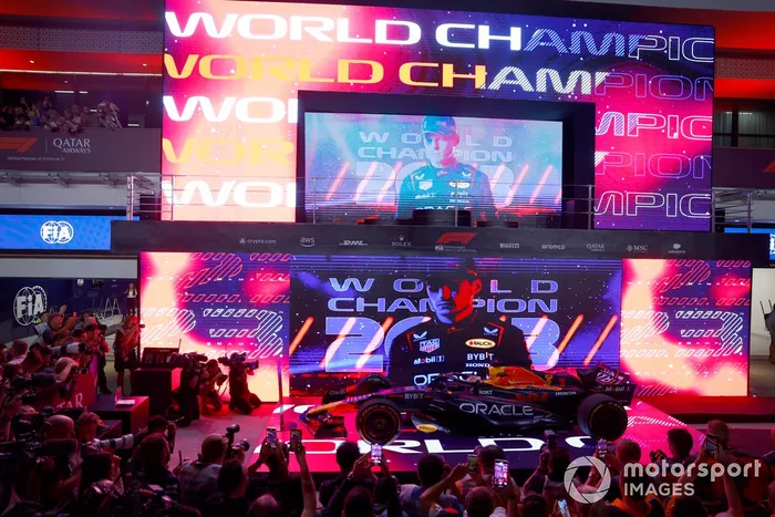 Les festivités du troisième titre mondial de Max Verstappen