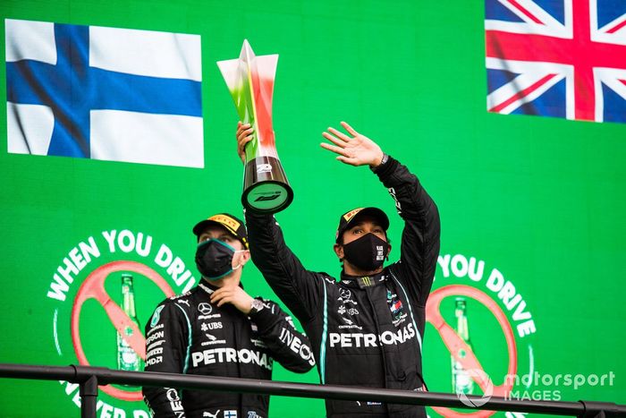 Valtteri Bottas, Lewis Hamilton, Mercedes-AMG F1