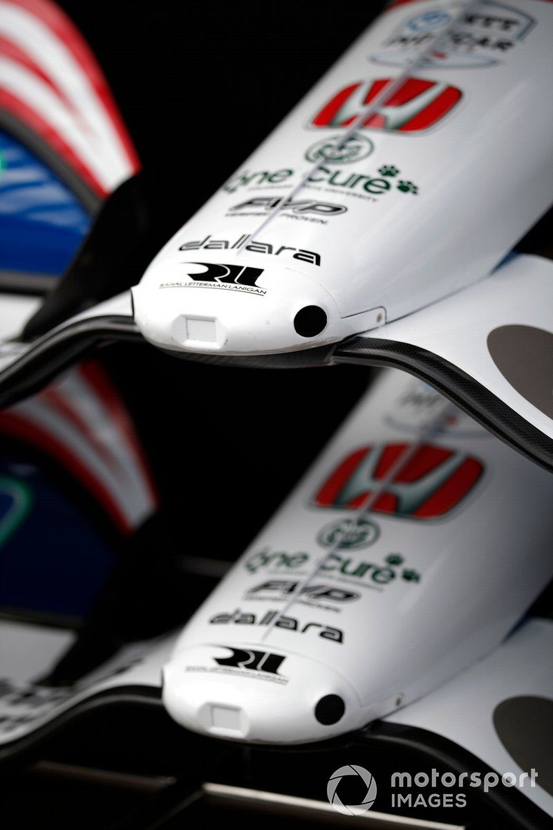 Graham Rahal, Rahal Letterman Lanigan Racing Honda, nose