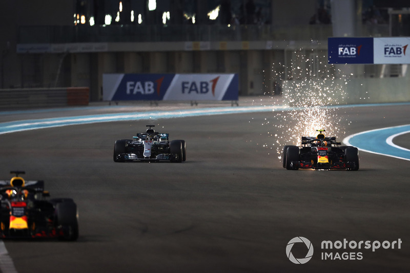 Макс Ферстаппен, Red Bull Racing RB14, Льюіс Хемілтон, Mercedes AMG F1 W09