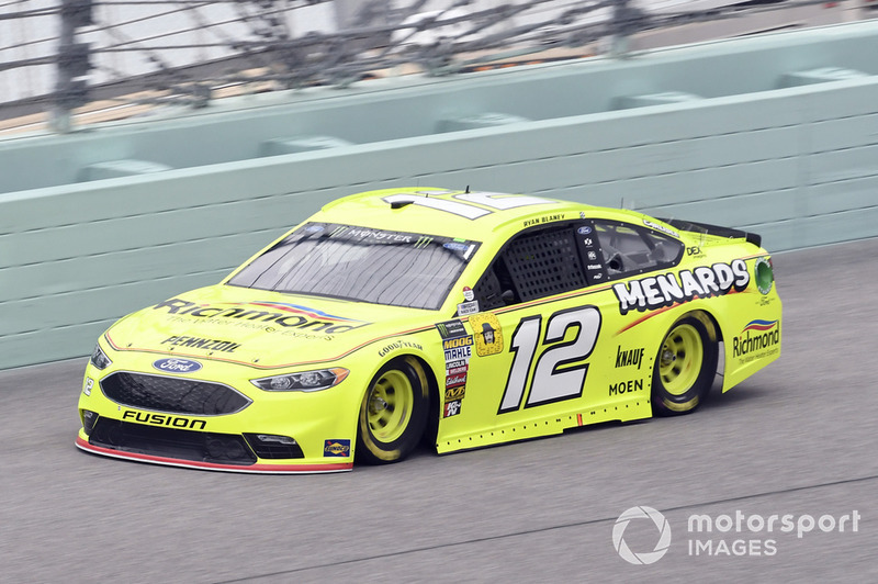 15. Ryan Blaney, Team Penske, Ford Fusion Menards/Richmond