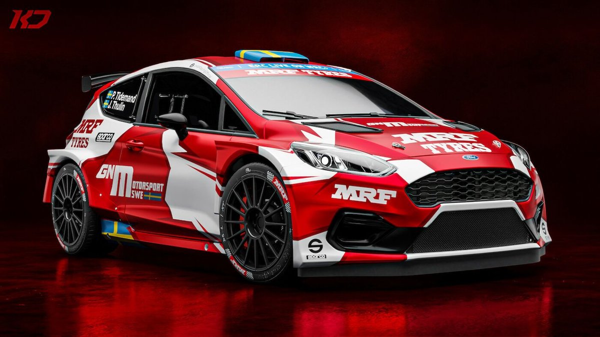 Pontus Tidemand, Julia Thulin, Ford Fiesta Rally2