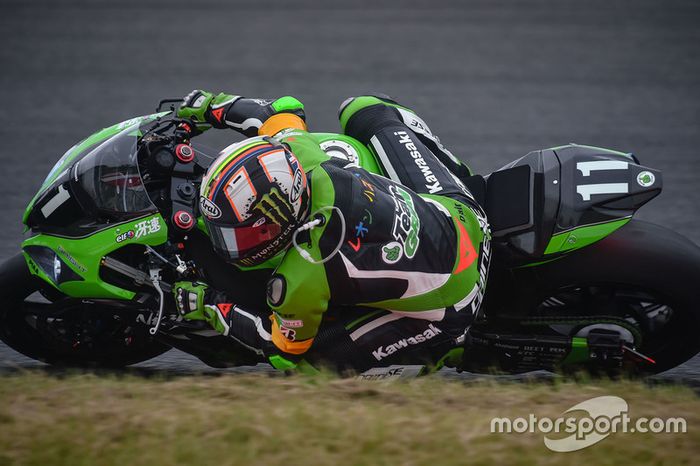 #11 Kawasaki Team Green: Kazuma Watanabe, Leon Haslam, Azlan Shah Bin Kamaruzaman